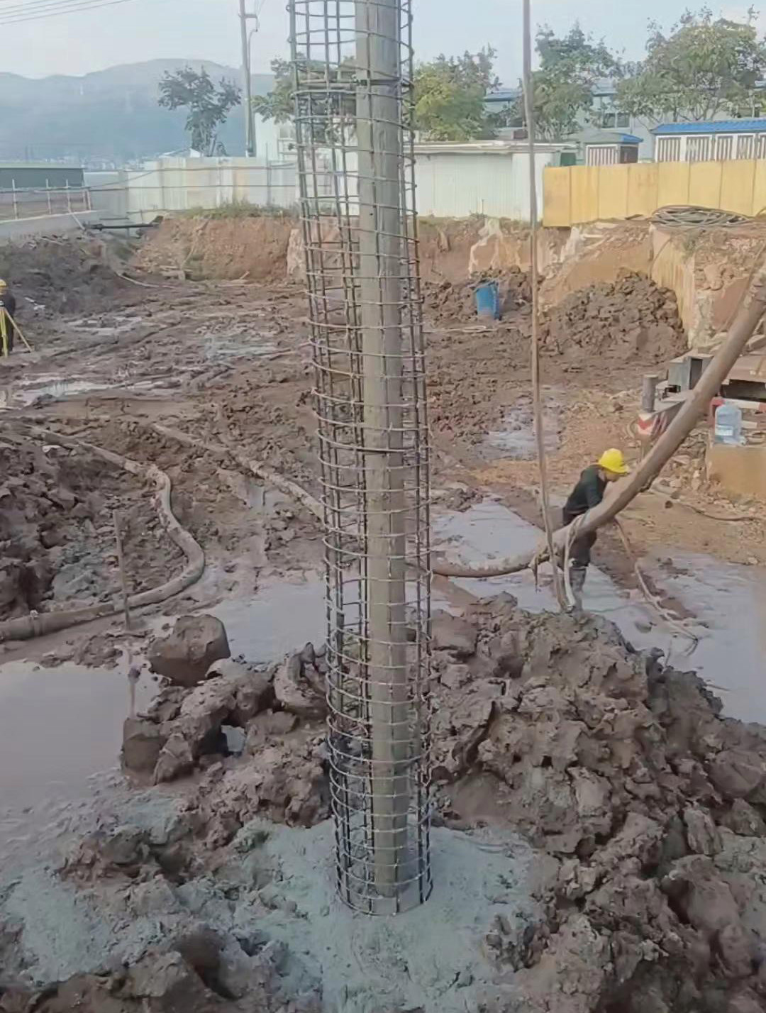 秦皇岛北戴河区长螺旋钻孔压灌桩